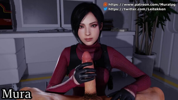 Ada Wong Handjob and Licking Pornography Point of View.
